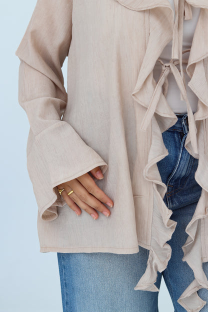 Nola Blouse - Beige
