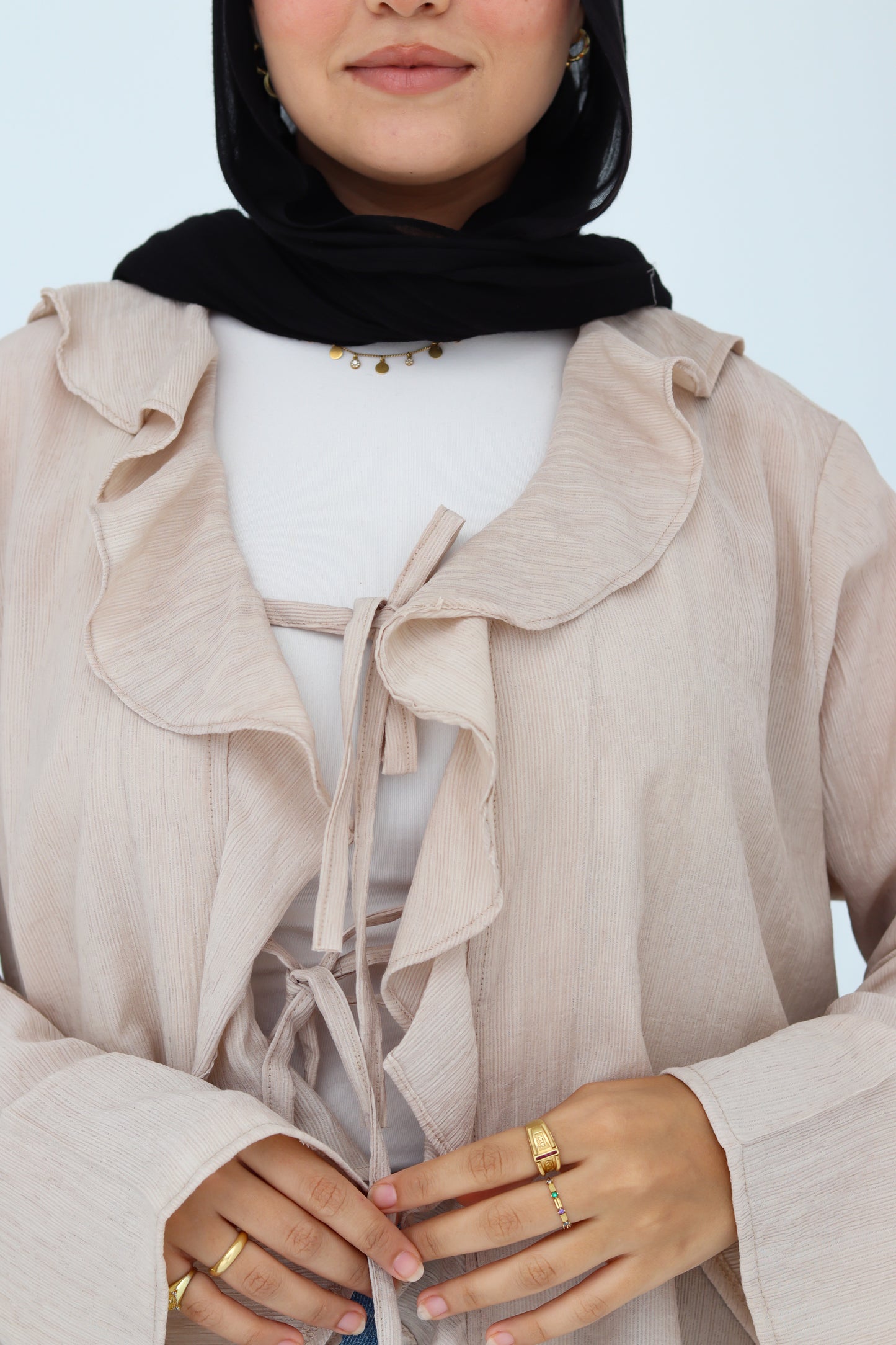 Nola Blouse - Beige
