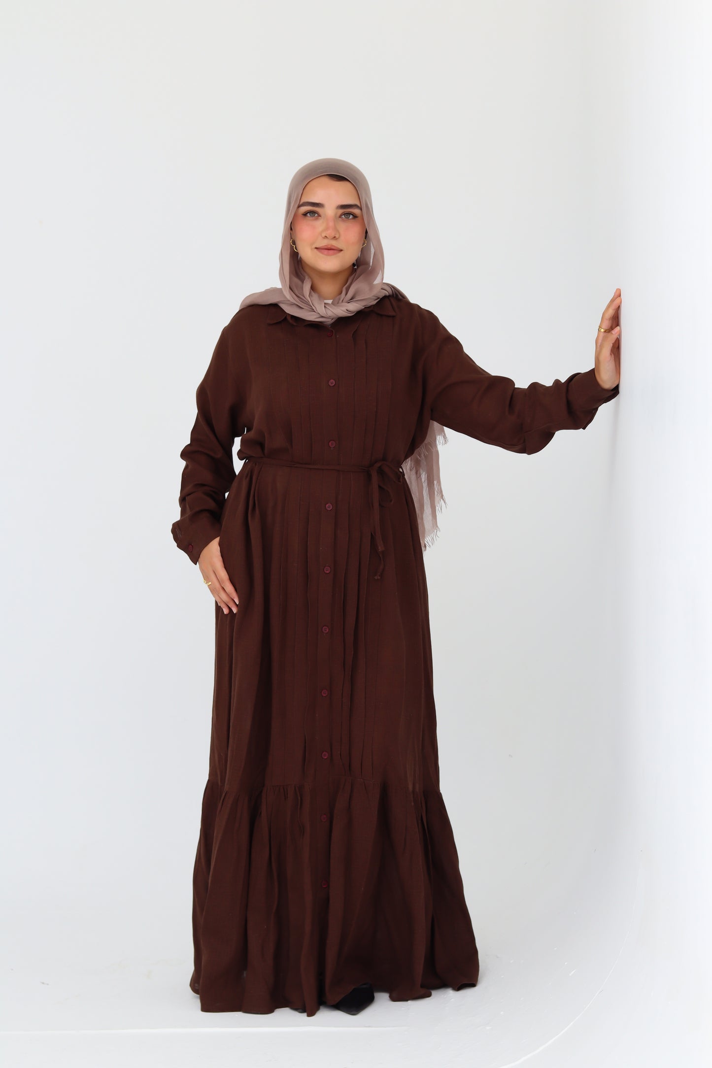 Lina Dress - Brown