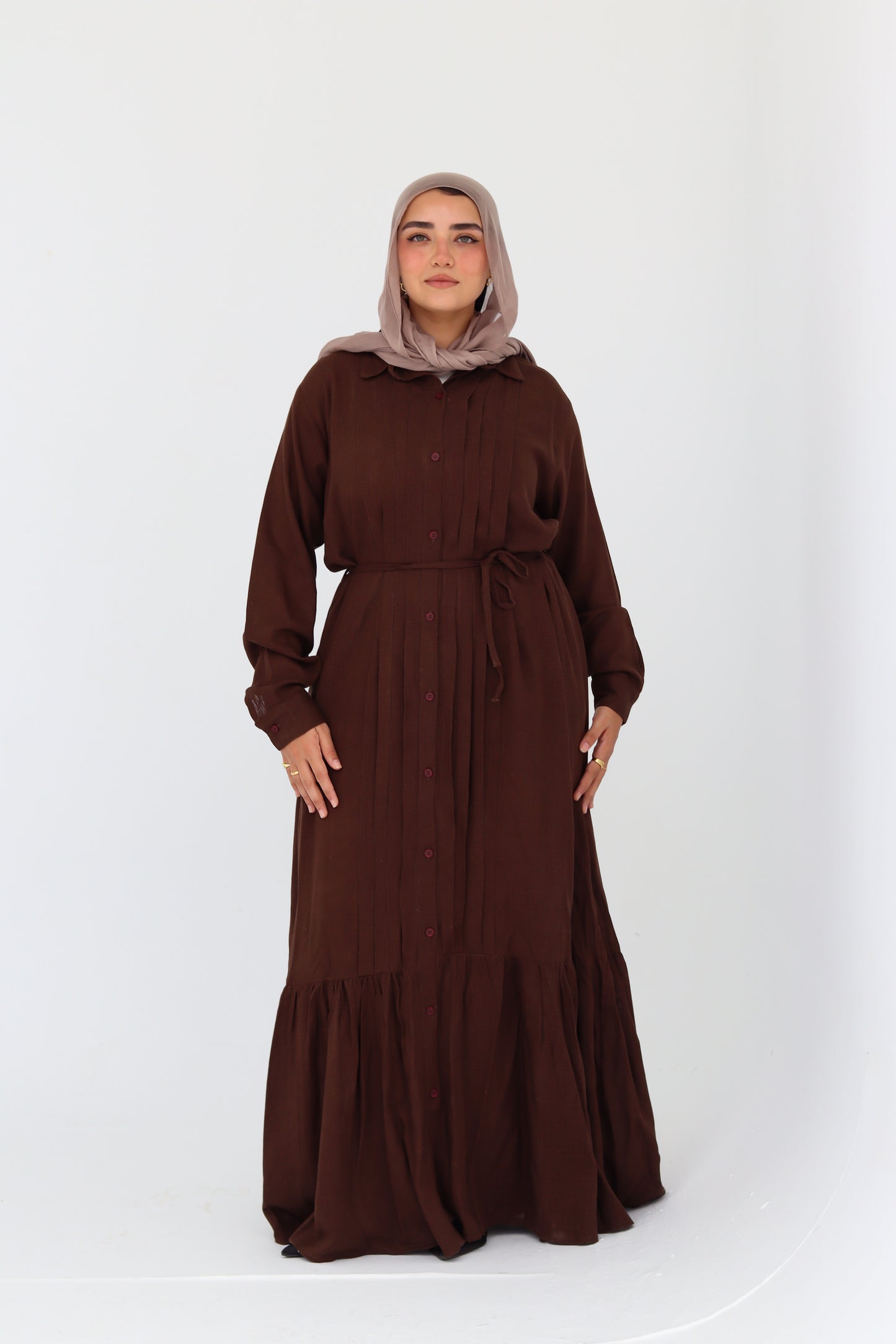 Lina Dress - Brown