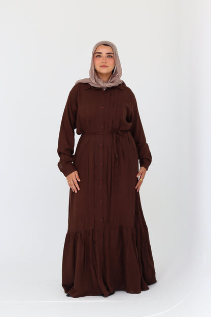 Lina Dress - Brown