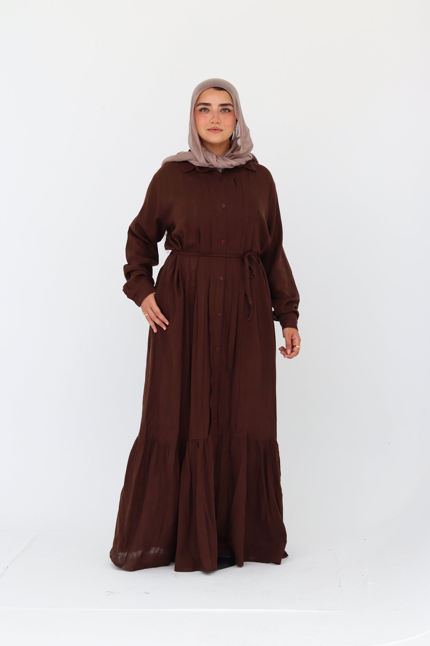 Lina Dress - Brown