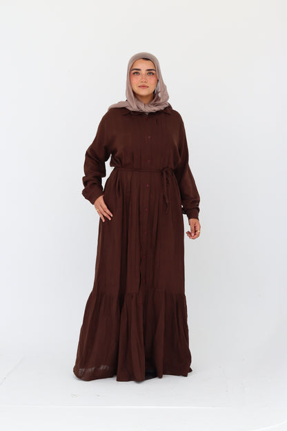 Lina Dress - Brown