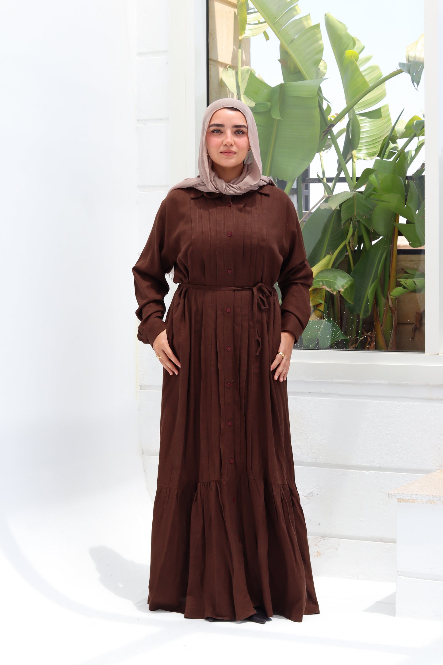 Lina Dress - Brown