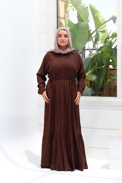 Lina Dress - Brown