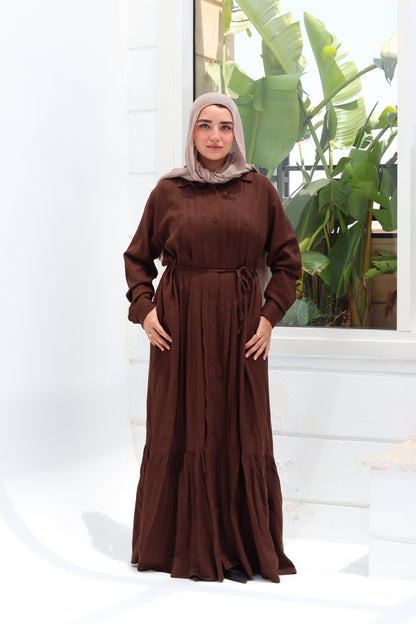 Lina Dress - Brown