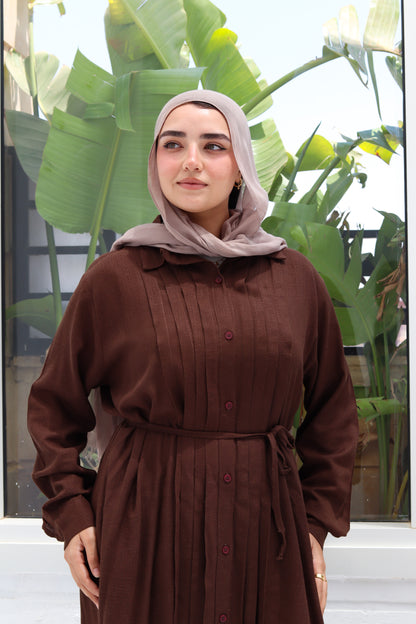 Lina Dress - Brown