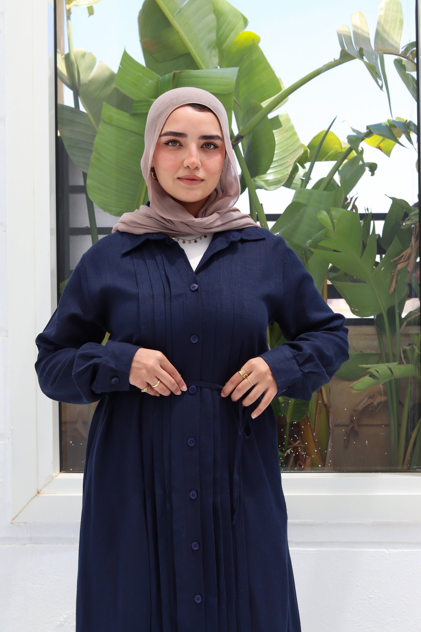 Lina Dress - Navy