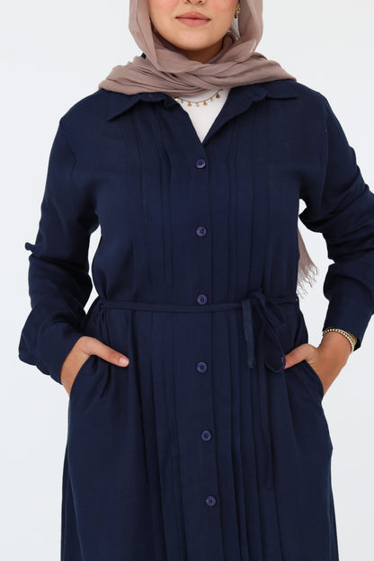Lina Dress - Navy