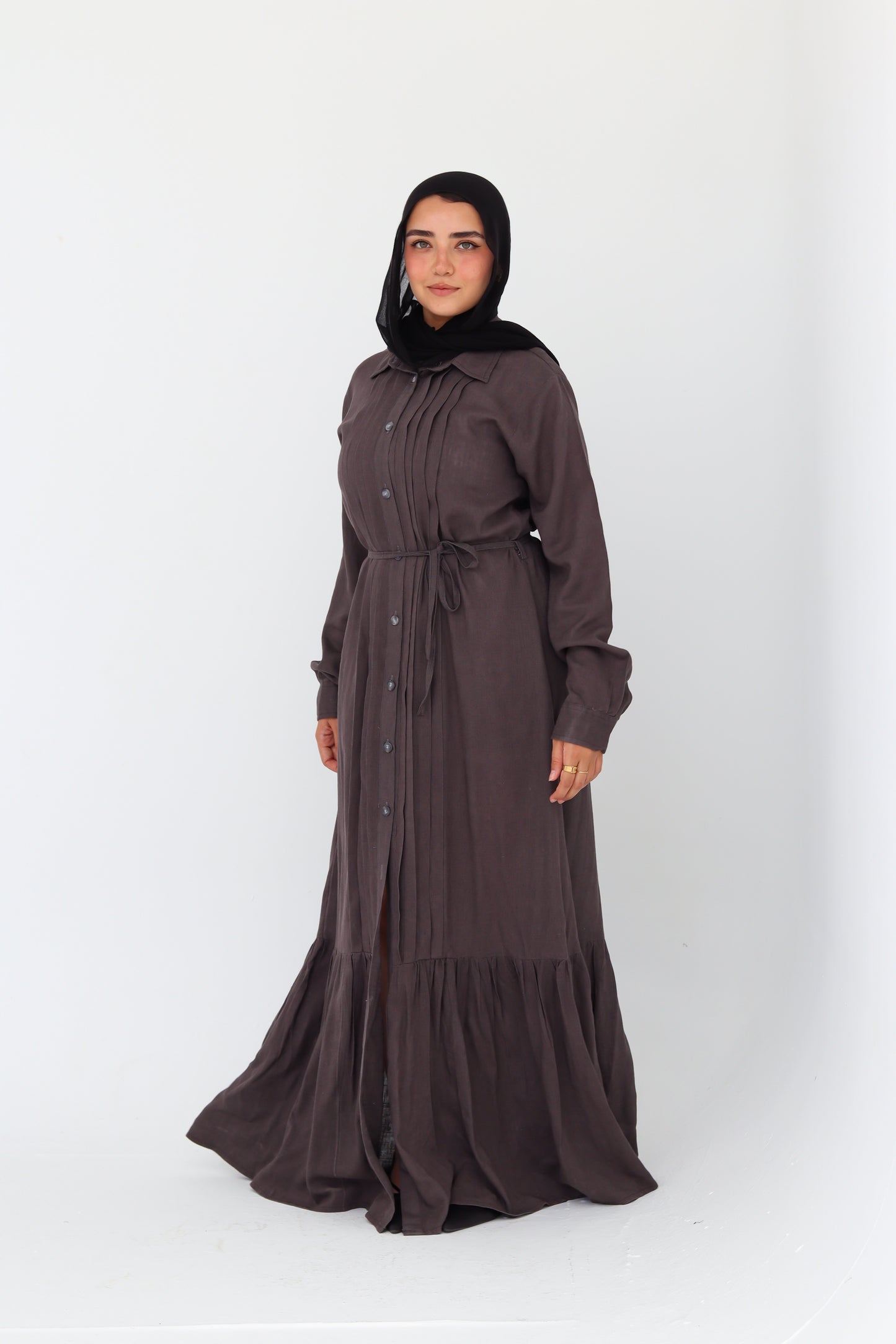 Lina Dress - Dark Grey