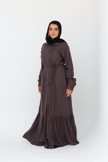 Lina Dress - Dark Grey