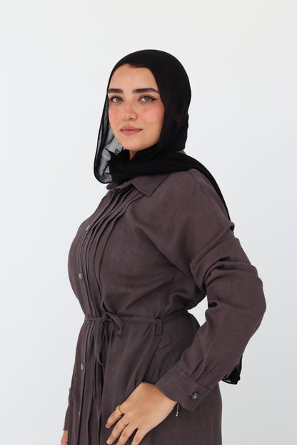 Lina Dress - Dark Grey