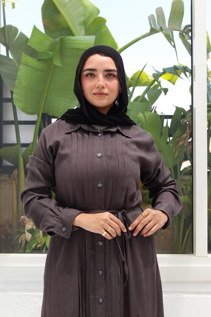 Lina Dress - Dark Grey