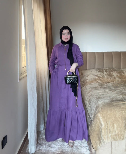 LINA DRESS IN PURPLE