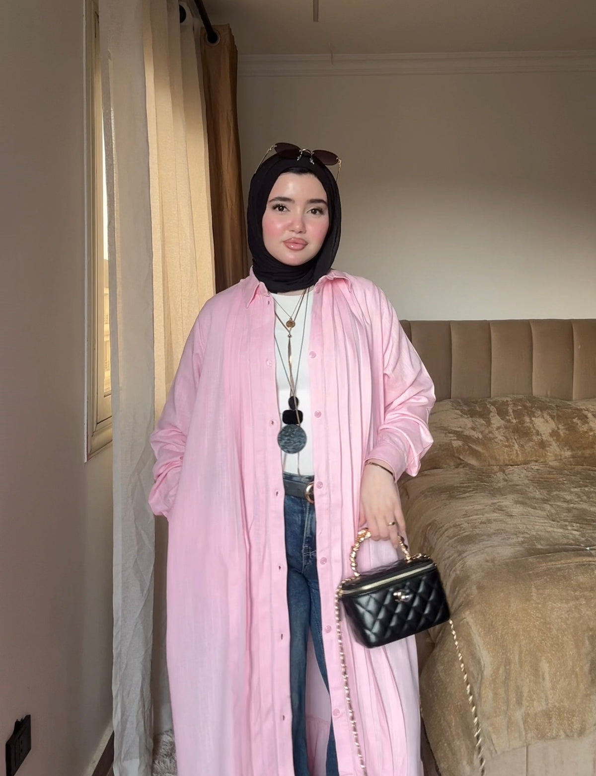 LINA DRESS IN PINK