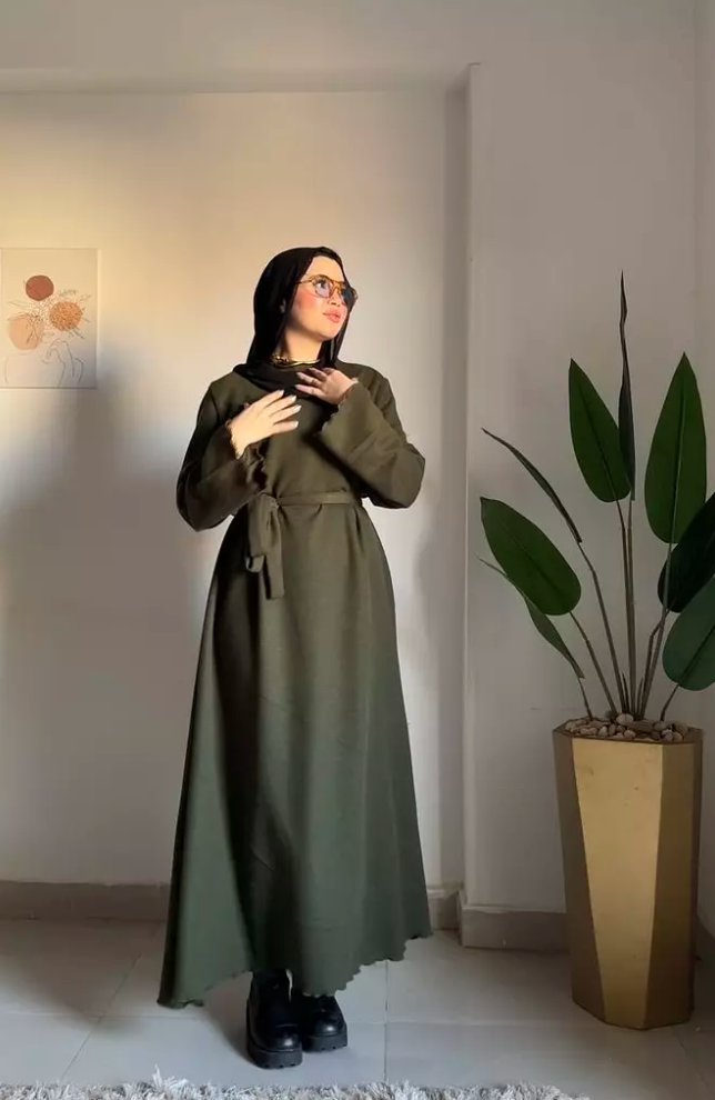 Hayah dress Olive